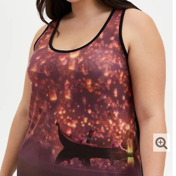 Torrid Disney Tangled Lantern Tank - Picture 2 of 8
